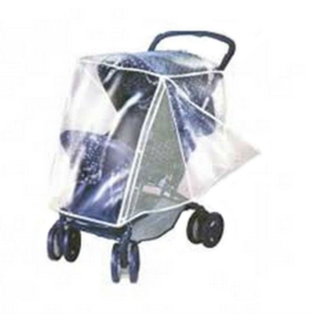 Comfy Baby Deluxe Rain Cover with Side Netting - Fits Strollers with a Canopy